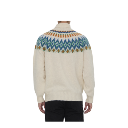 MAYFEYR - Howlin - Love On The Rocks High Neck Sweater - LOVEONTHEROCKSECRU