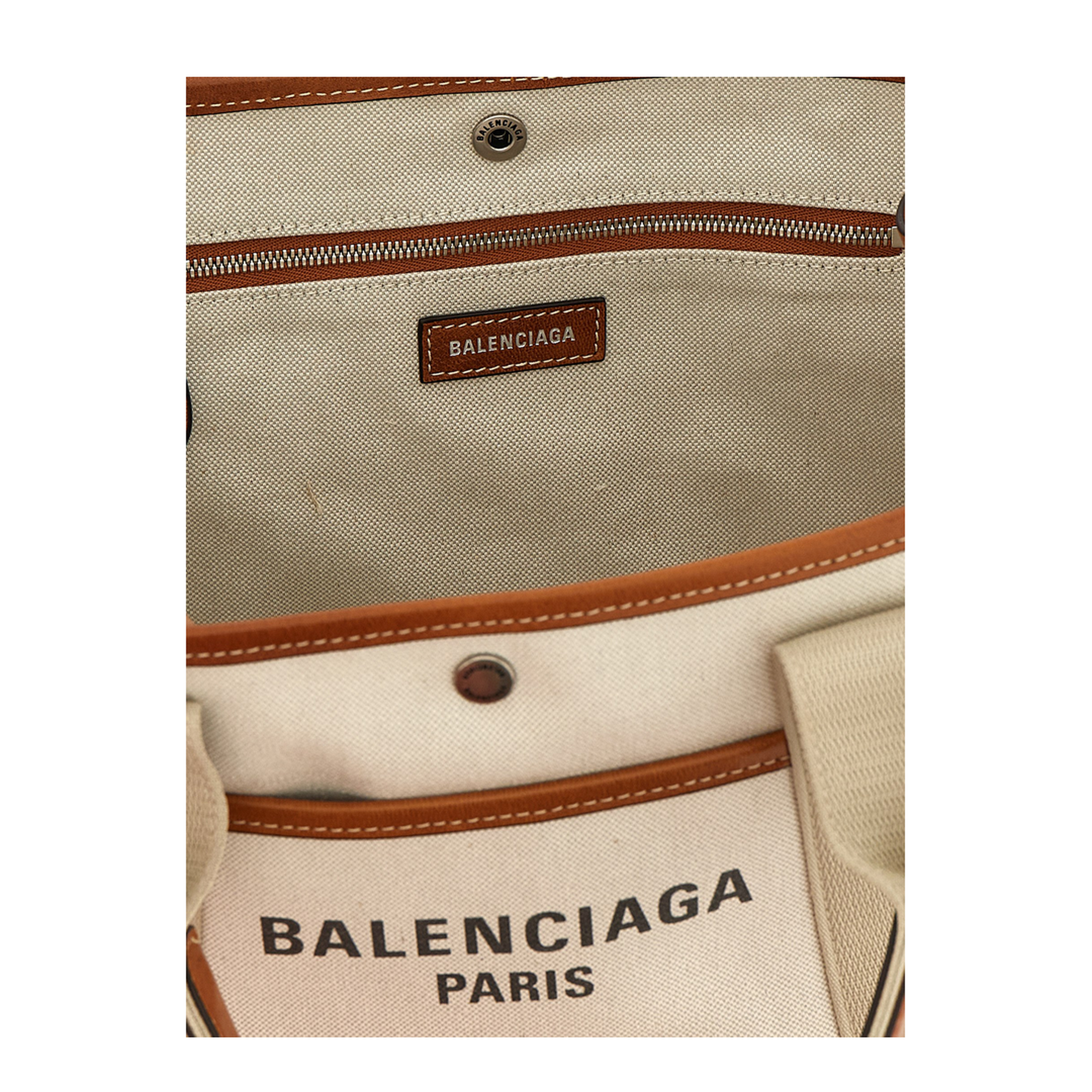 Sand Canvas Small Biarritz Shopping Bag