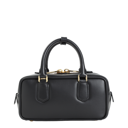 Black Arcadie Leather Bag