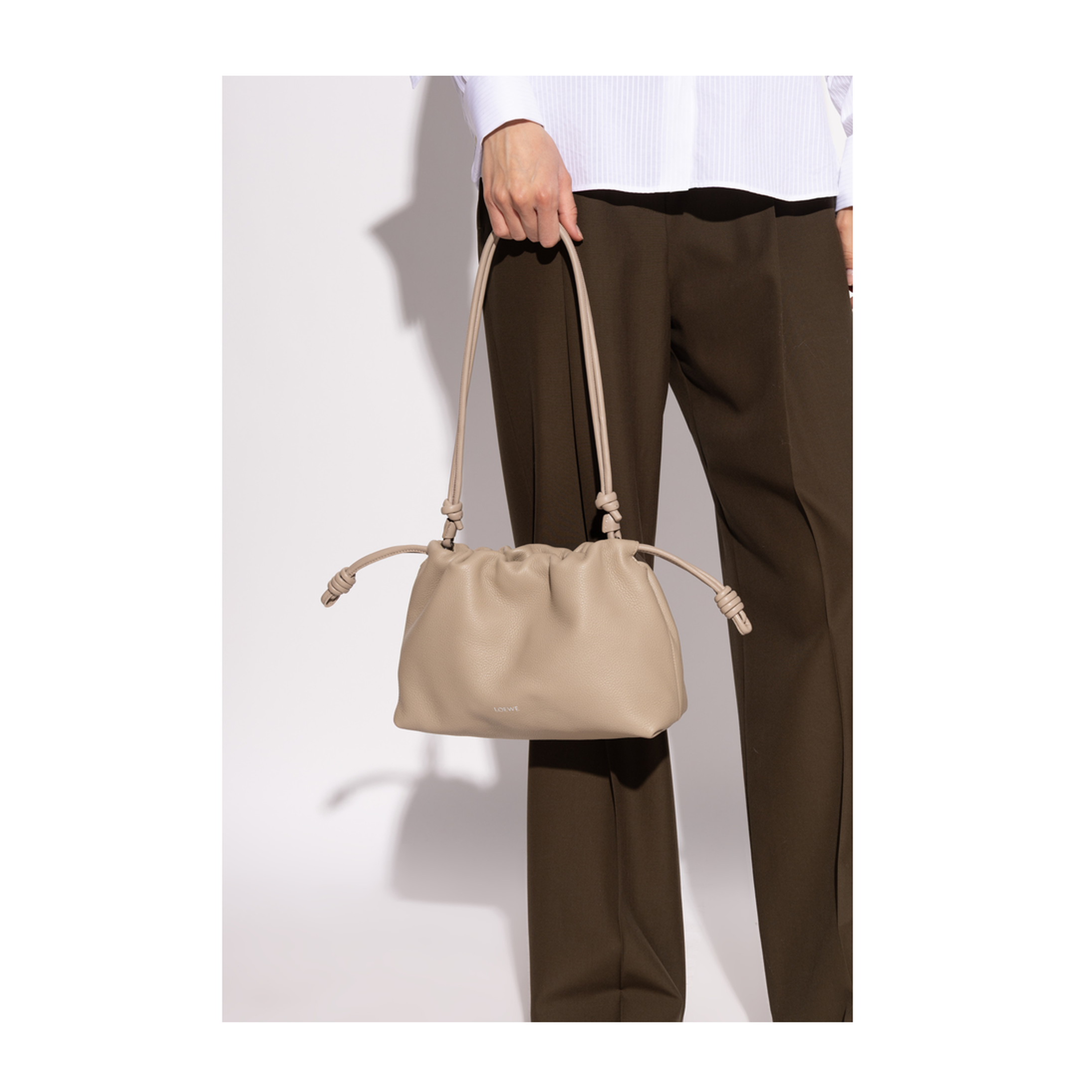 MAYFEYR - Loewe - Shoulder Bag "Medium Flamenco" - A411FCRXAP0CLAY