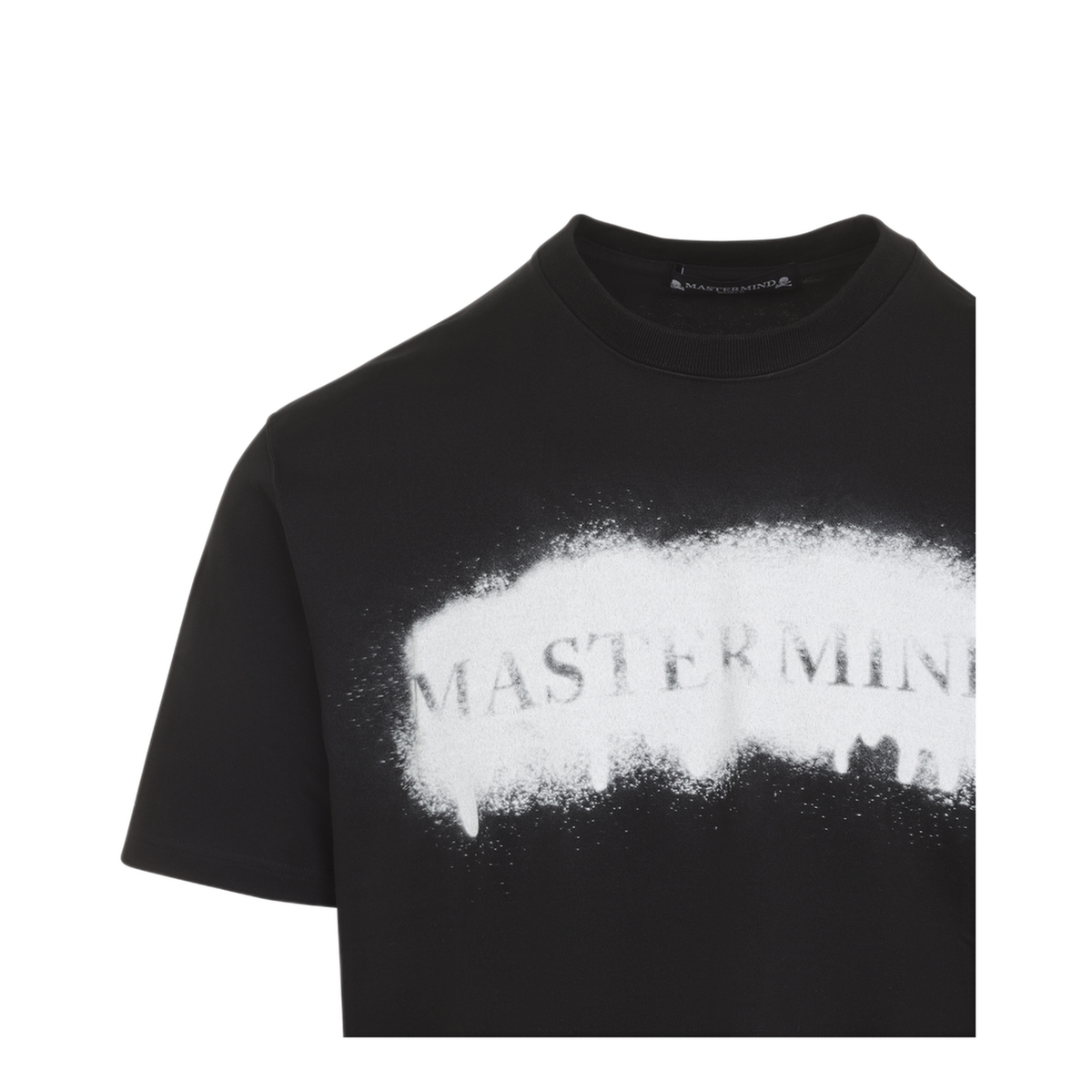 MAYFEYR - MASTERMIND WORLD - Spray Art Short Sleeve Tee - MW26SE2TS050017BLACK