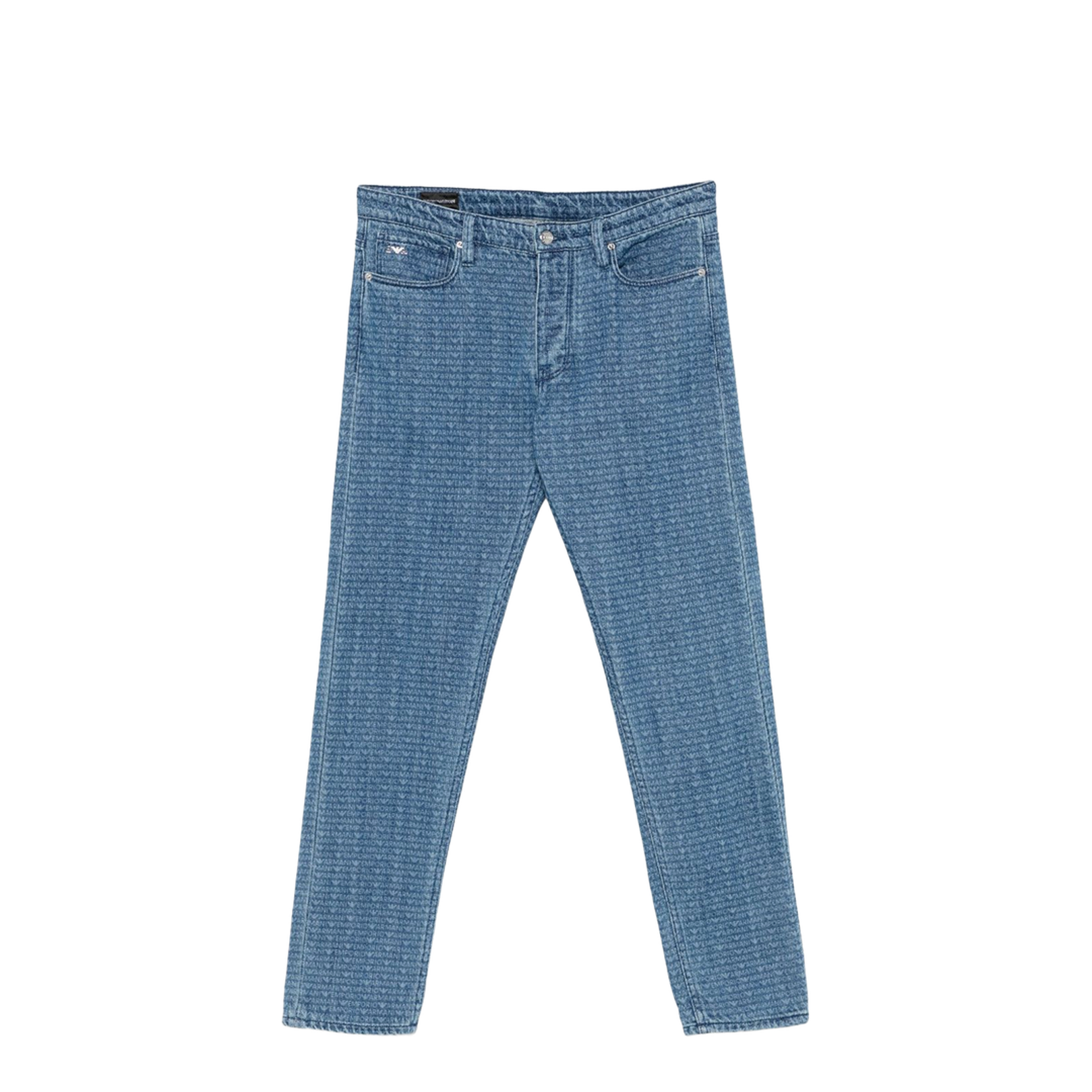 Allover Logo Denim Jeans