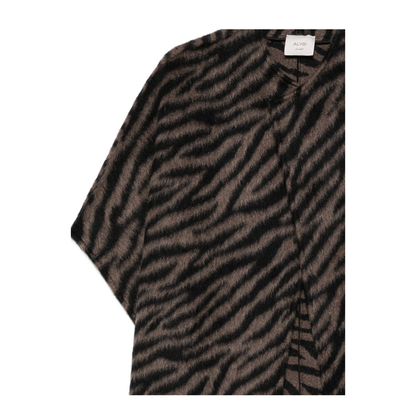MAYFEYR - Alysi - Black Tiger Print Jacket - 166945A6239TIGRE