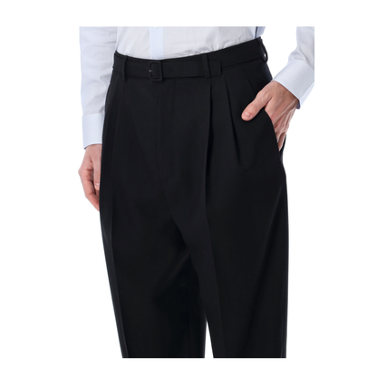 MAYFEYR - Saint Laurent - Trousers Black - 854428Y1N051000