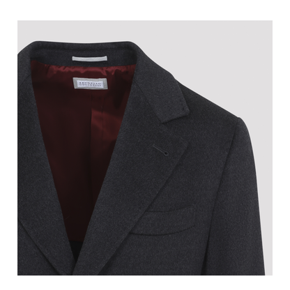 MAYFEYR - Brunello Cucinelli - Brunello Cuccinelli Overcoat - MV4679039CG03C