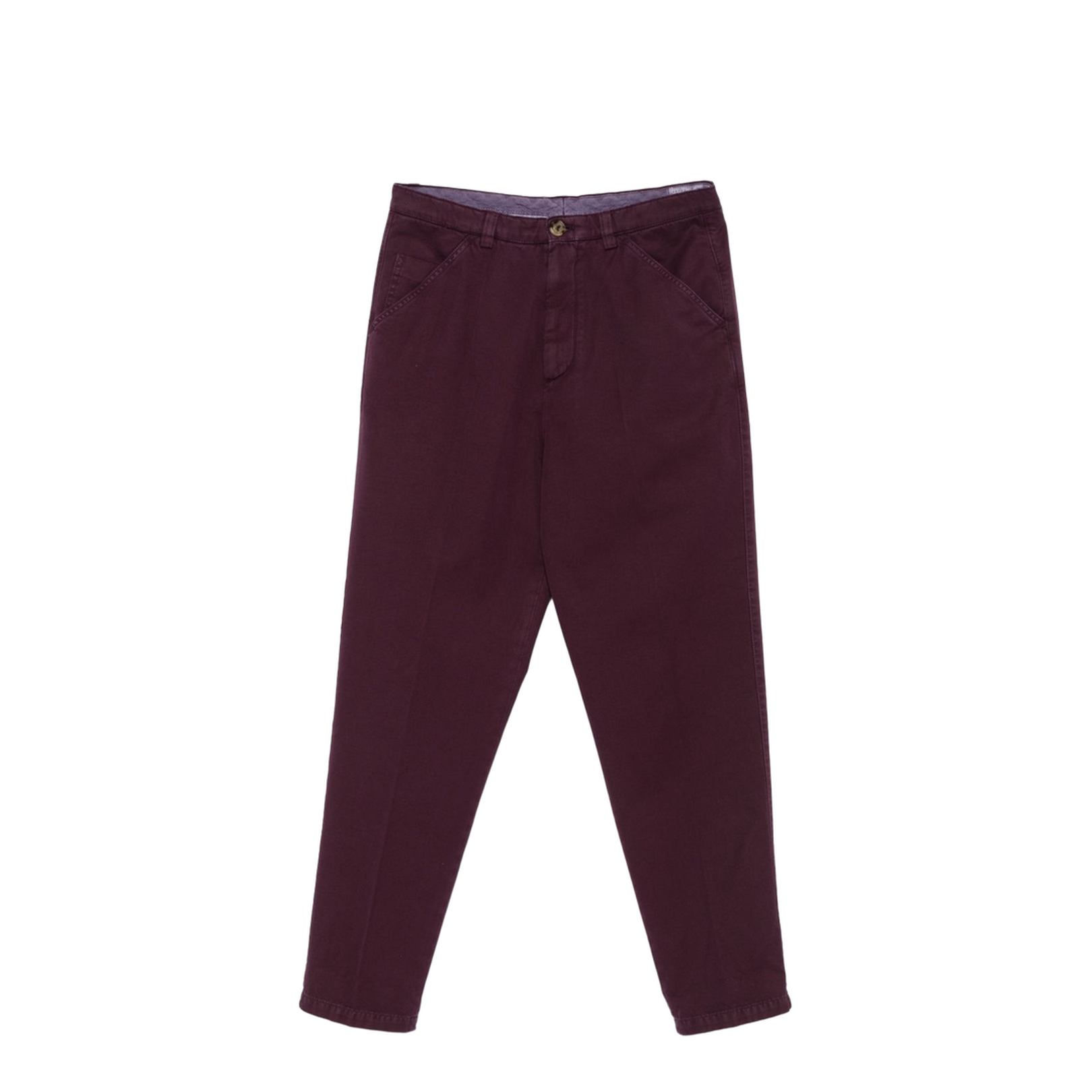 Cotton Trousers - Purple