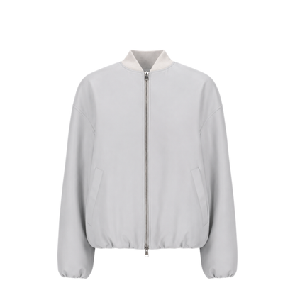 MAYFEYR - LA ROSE - Bomber Nappa Bianco - 1502NAPPABIANCOB
