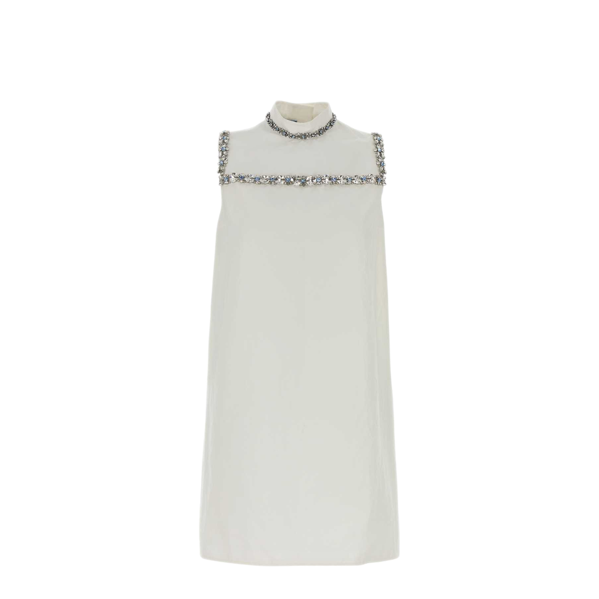 MAYFEYR - Prada - White Cotton Dress - P3T38RSOOO198JF0009