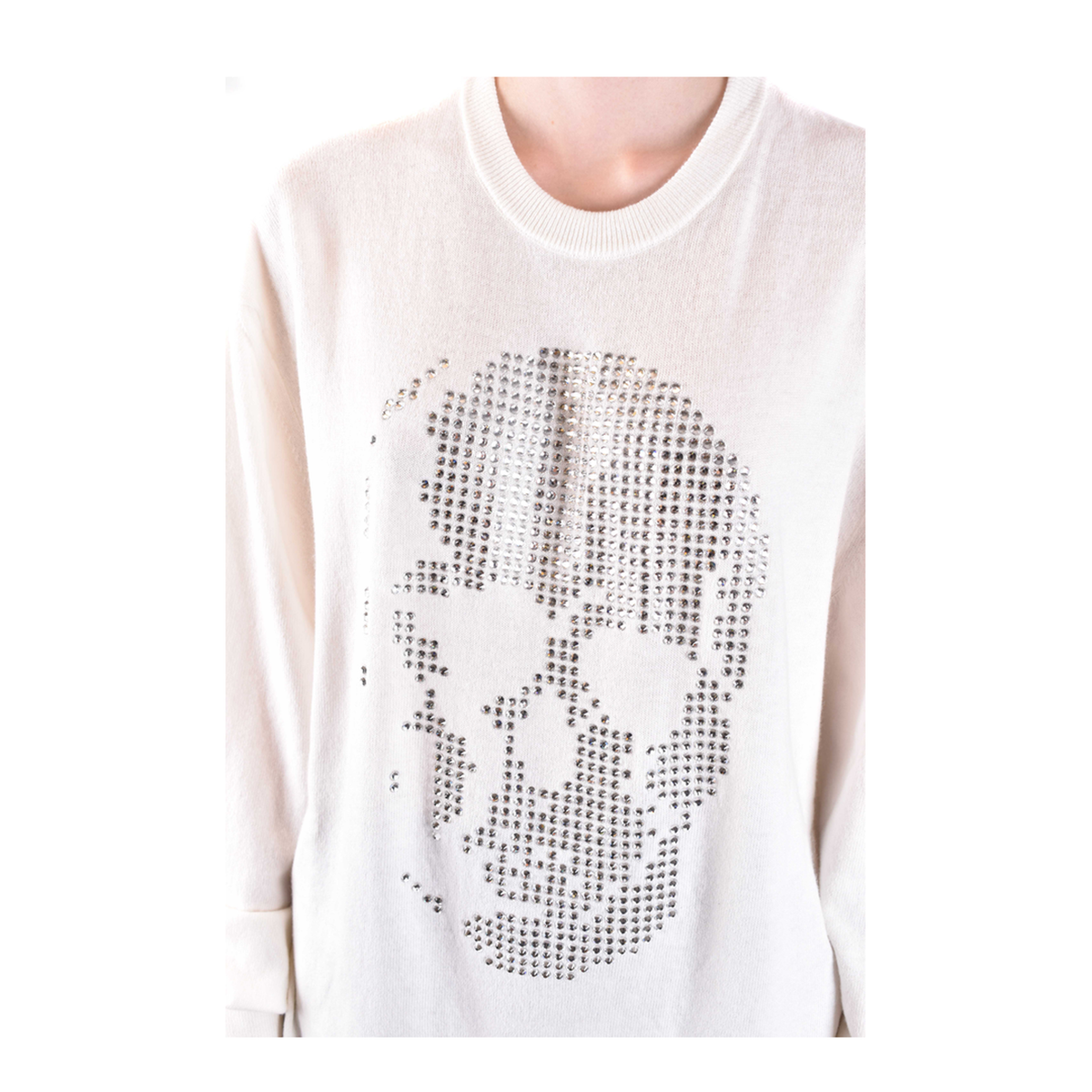 MAYFEYR - PHILIPP PLEIN - Sweater White - AACCWKKO0580PTE003N01