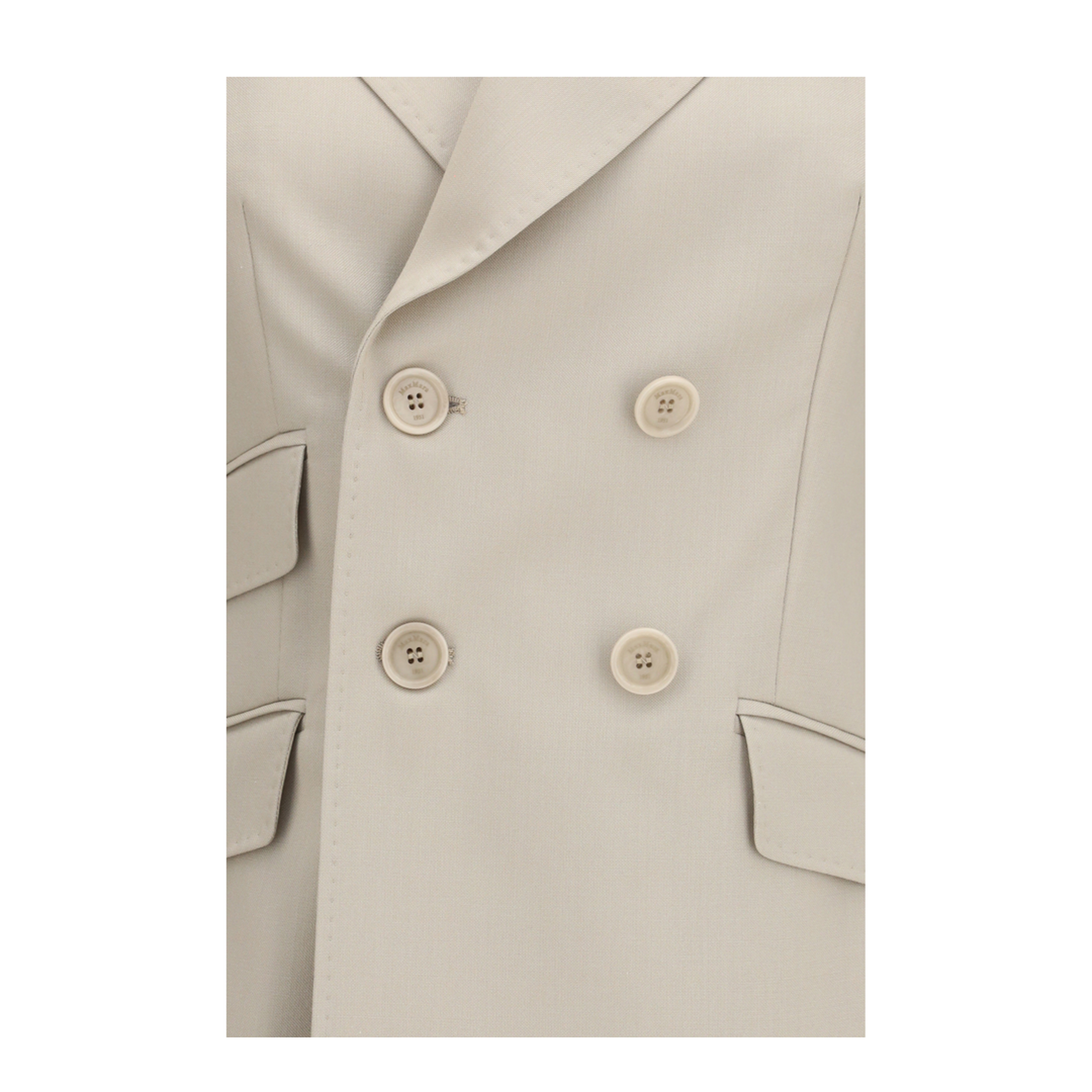 MAYFEYR - Max Mara - Placido Double-Breasted Blazer In Wool Mohair And Silk - 2611041083600
