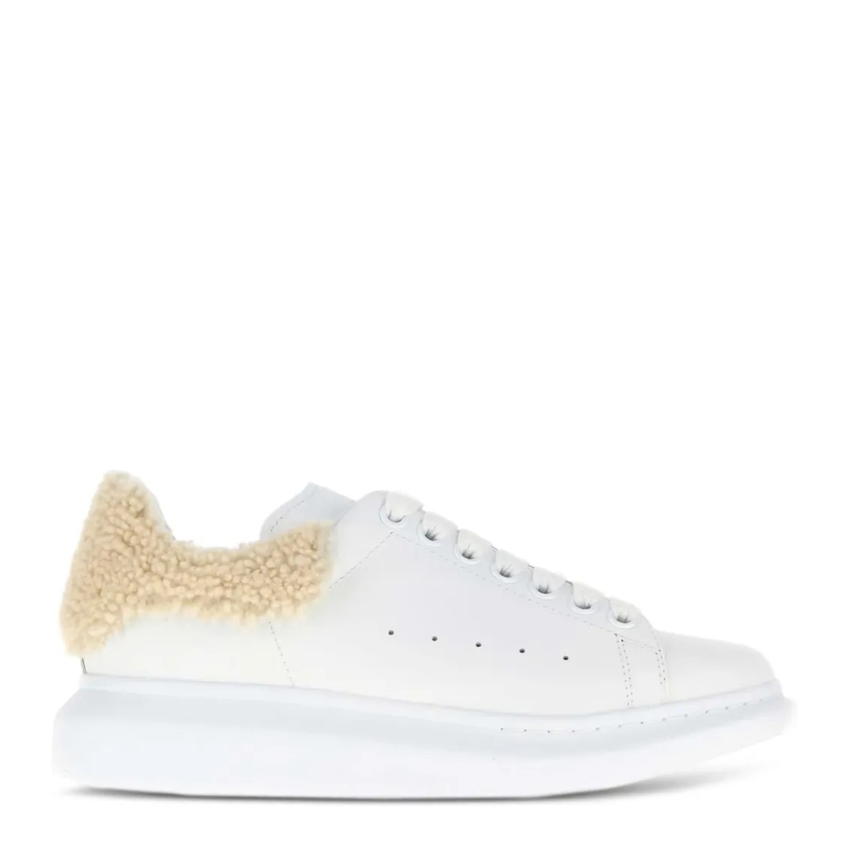 MAYFEYR - Alexander Mcqueen - Oversized Sneakers In White Leather - 553770WIAIW9601