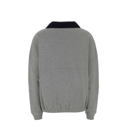 MAYFEYR - Loewe - Grey Cotton Sweatshirt - S359Y24X66GREYMELANGE