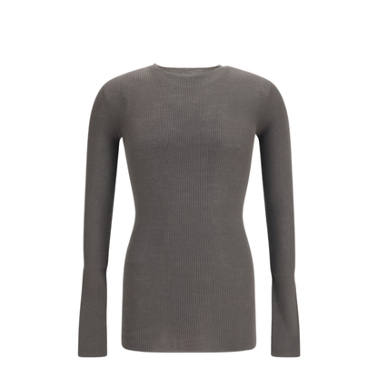 MAYFEYR - Rick Owens - Slim Ribbed Long Sleeve Sweater - RU02F4637RIBM34