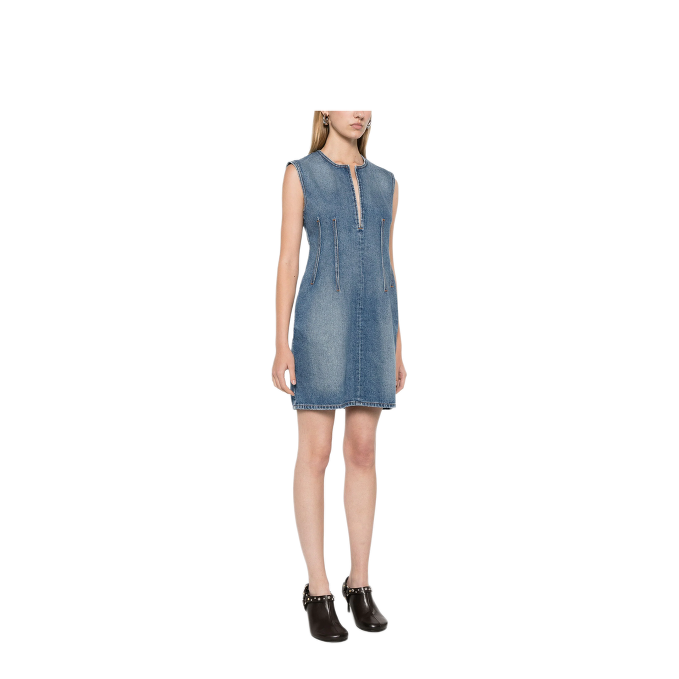 MAYFEYR - Stella Mccartney - Denim Mini Dress - 6D03303SQH004233