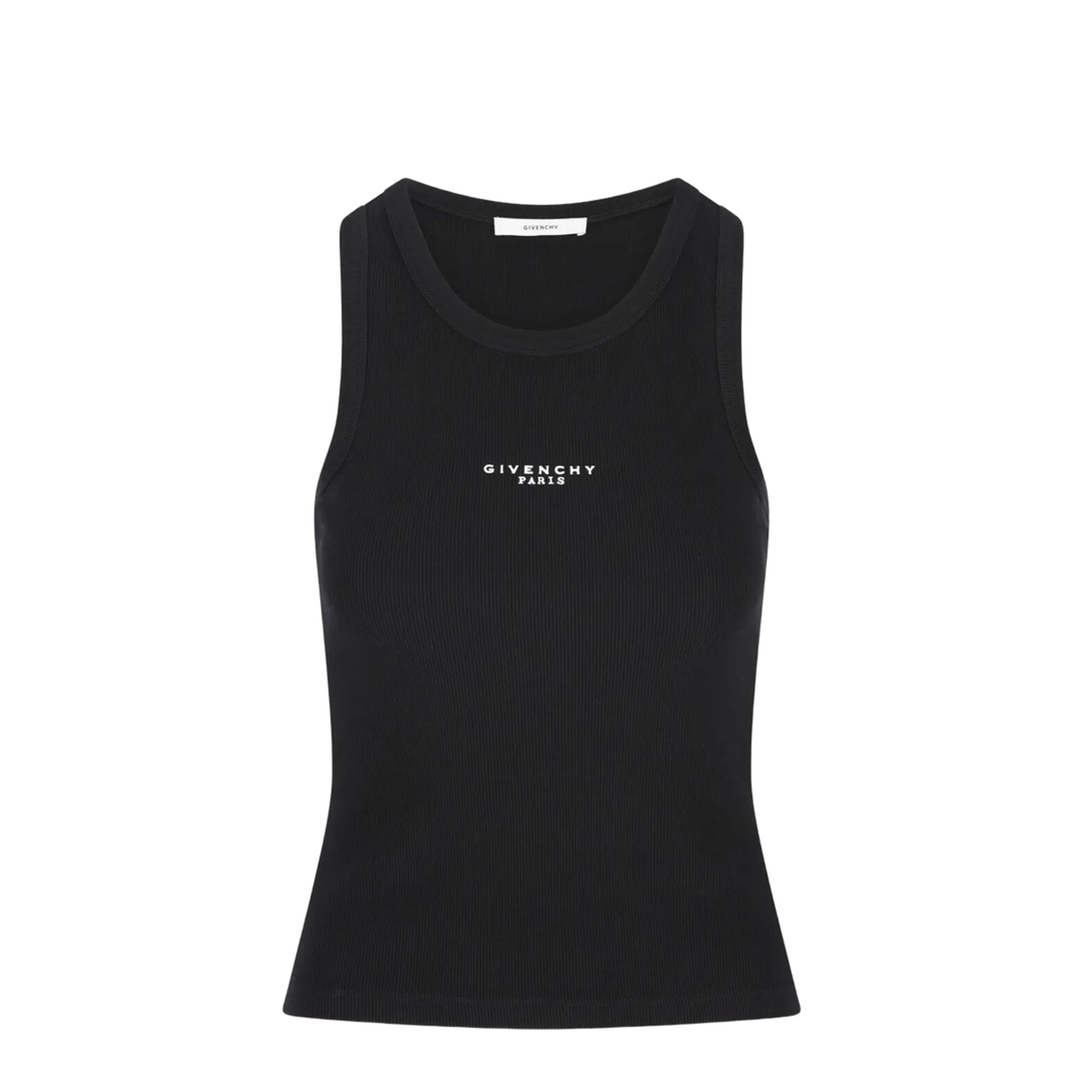 MAYFEYR - Givenchy - Slim-Fit Cotton Tank Top With Paris Print - BW70FPP7BR