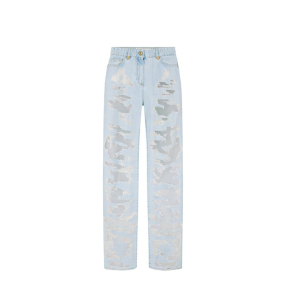 MAYFEYR - Elisabetta Franchi - Clear Blue Jeans - PJ32N62E2FF6