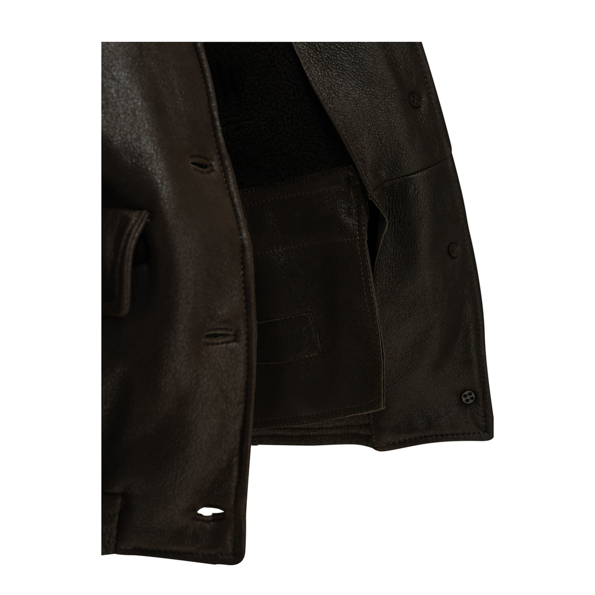 MAYFEYR - Salvatore Santoro - Shearling Jacket - 51075DDARKBROWN