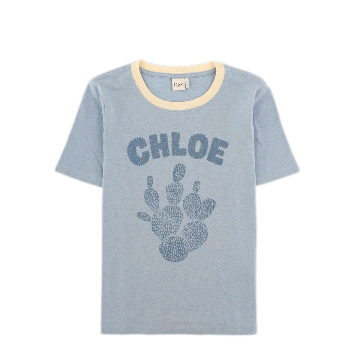 MAYFEYR - Chloè - Blue Cotton T Shirt - 26WJH0878740J