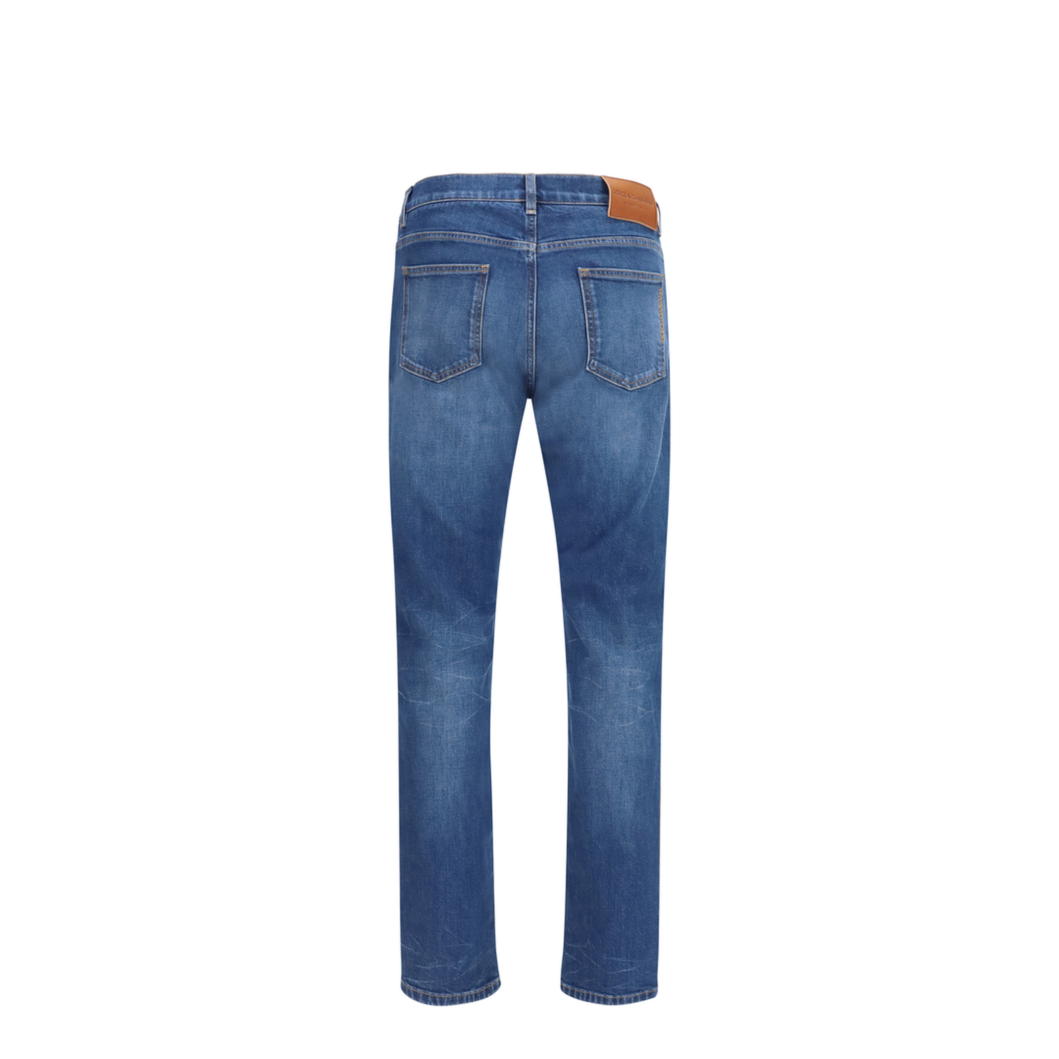 MAYFEYR - Dolce & Gabbana - Slim Stretch Jeans With Dg Logo - GY07CZG8PQ3S9001