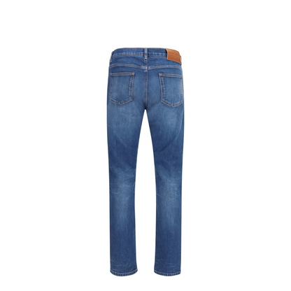 MAYFEYR - Dolce & Gabbana - Slim Stretch Jeans With Dg Logo - GY07CZG8PQ3S9001