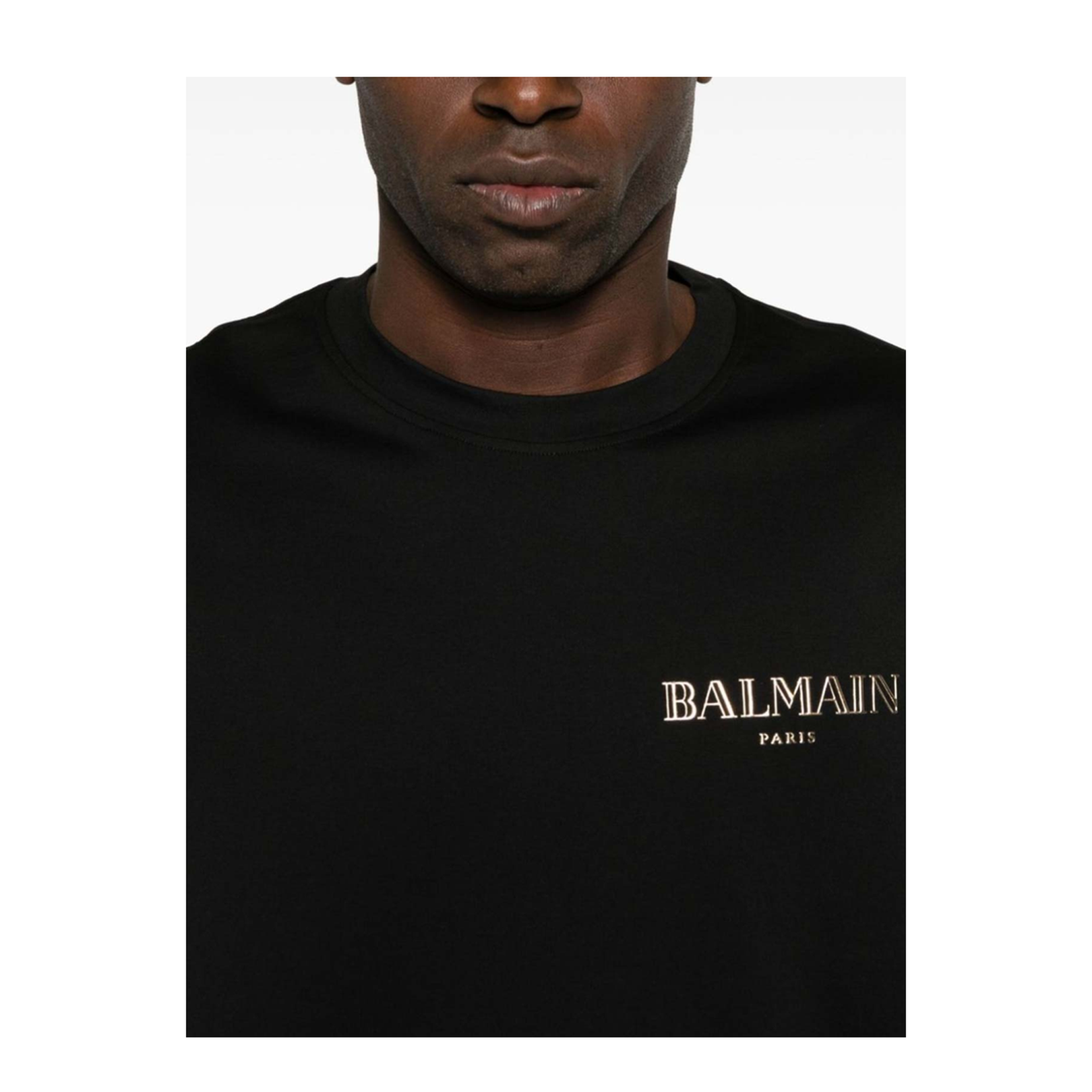 Vintage Gel T-Shirt - Slim Fit Black/Gold