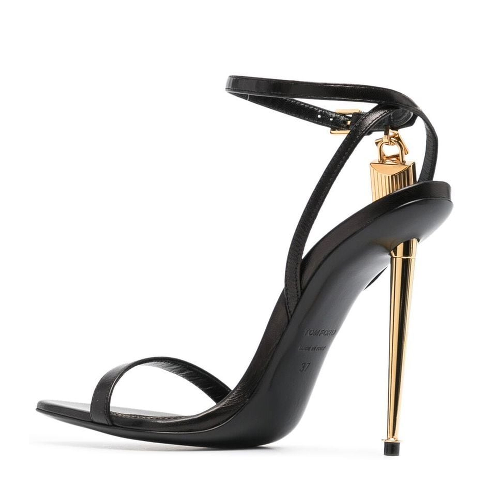 Padlock Leather Sandals