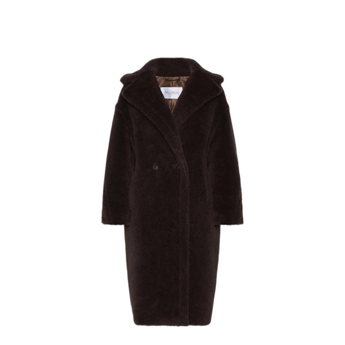 Coat In Alpaca And Wool