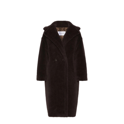 Coat In Alpaca And Wool