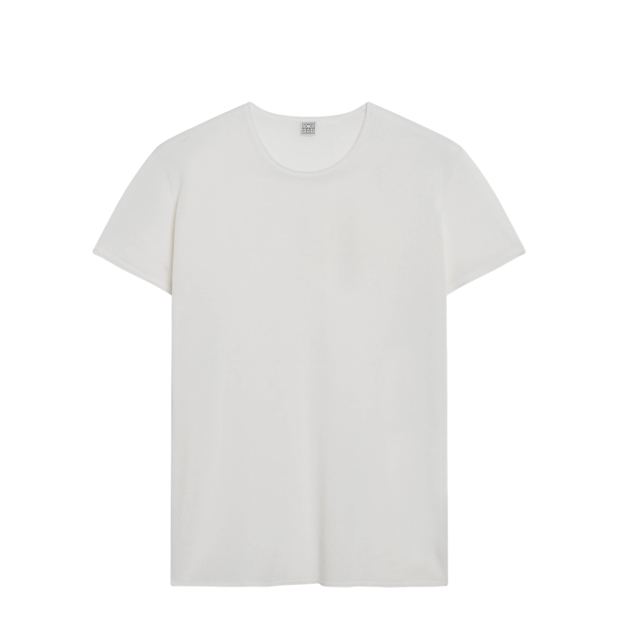 MAYFEYR - Toteme - Ecru Silk Crêpe T-Shirt - 252-WRT0476YA0173116