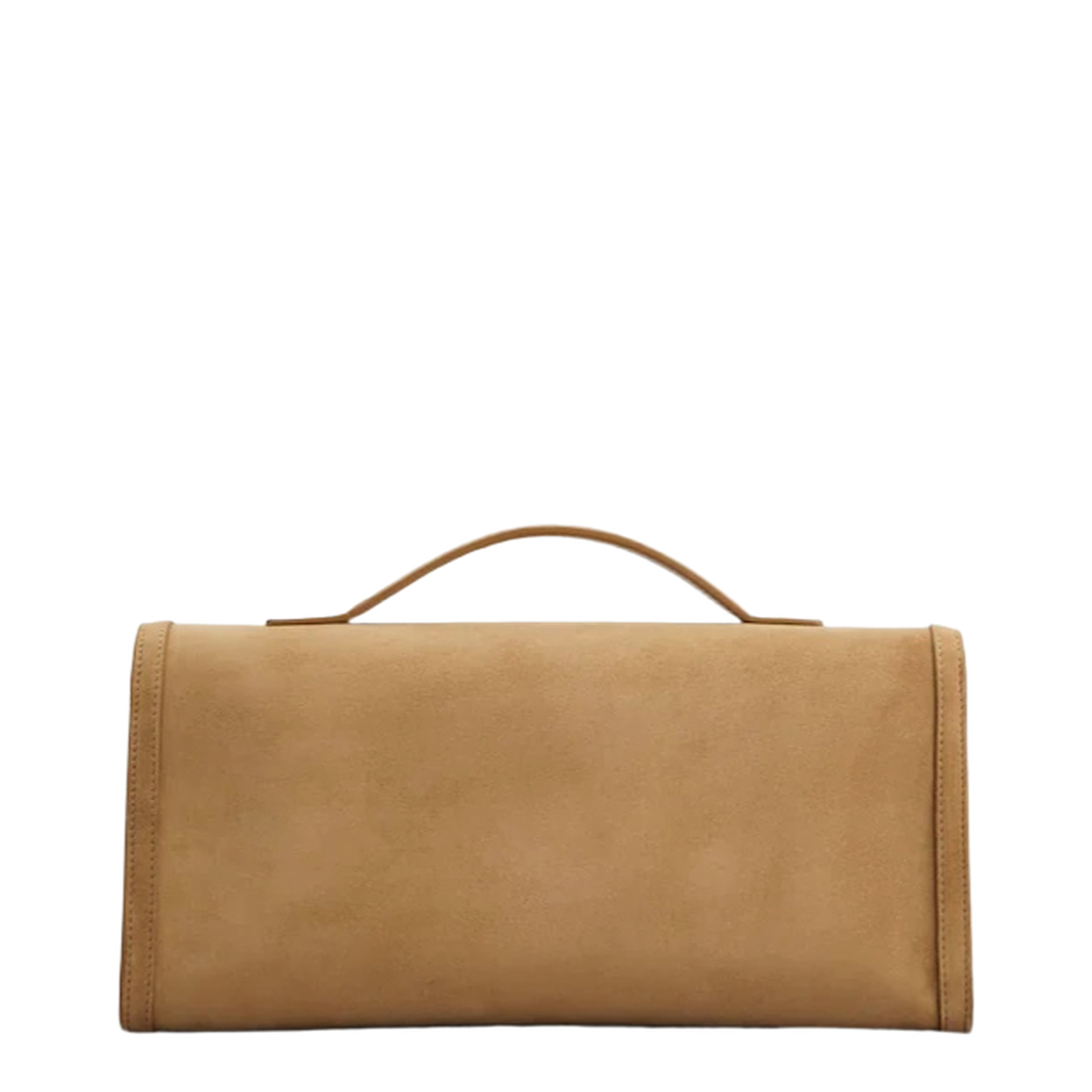 Suede Leather Clutch Bag