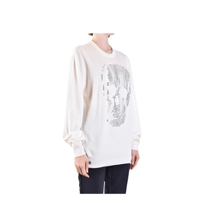 MAYFEYR - PHILIPP PLEIN - Sweater White - AACCWKKO0580PTE003N01