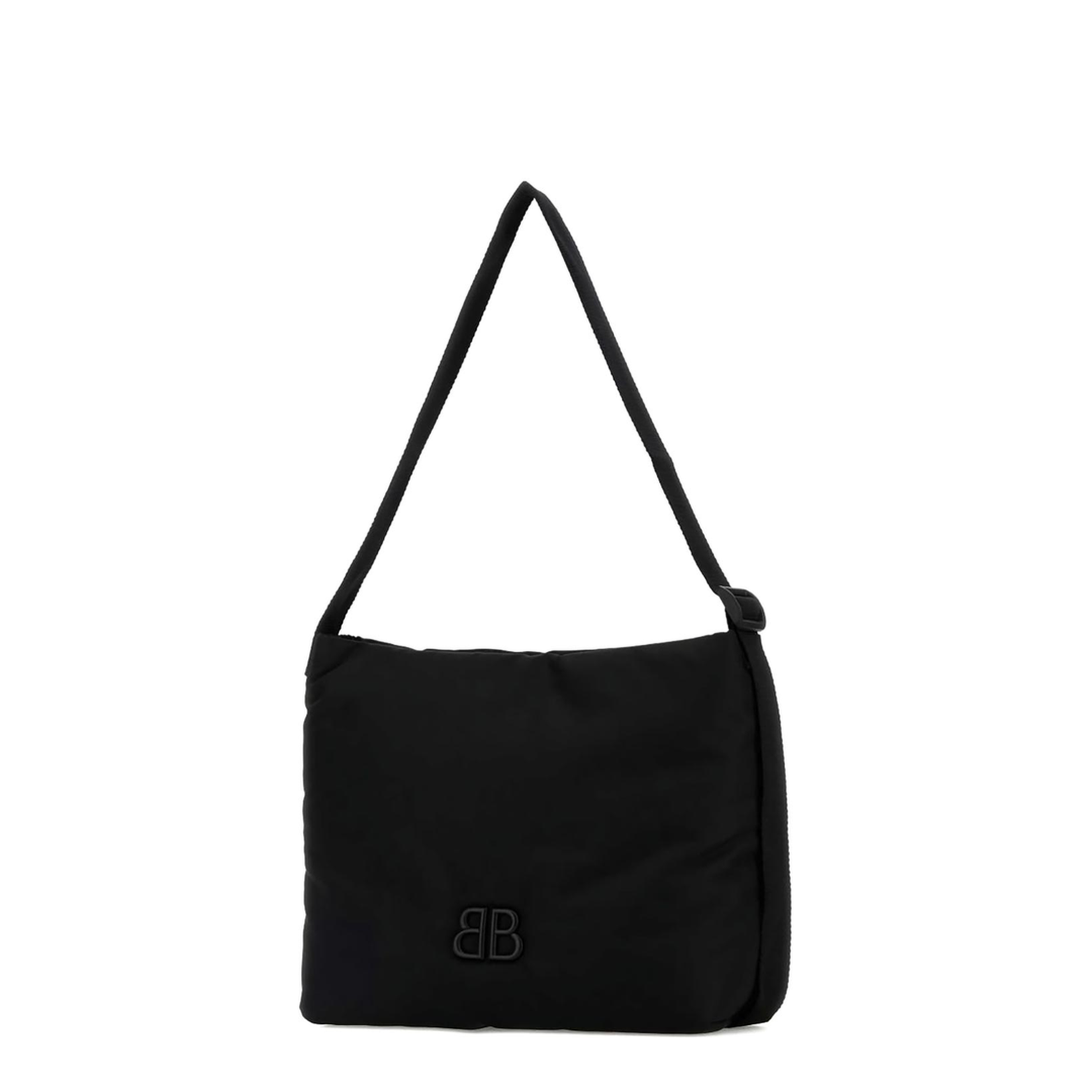 Monaco Sling Black Nylon Shoulder Bag