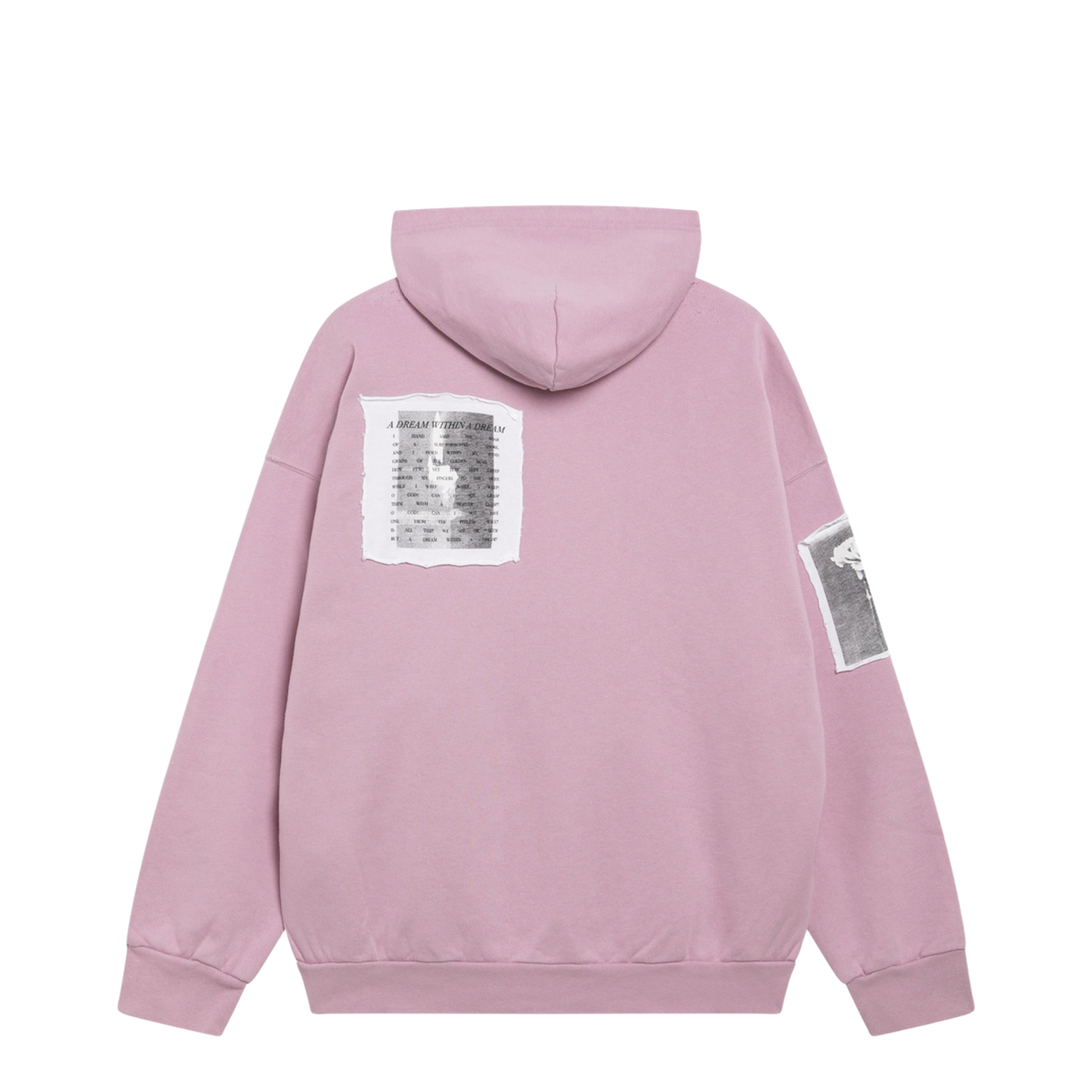 MAYFEYR - Balenciaga - Antique Pink Cotton Jersey Zip-Up Hoodie - A0017WTUVT45701