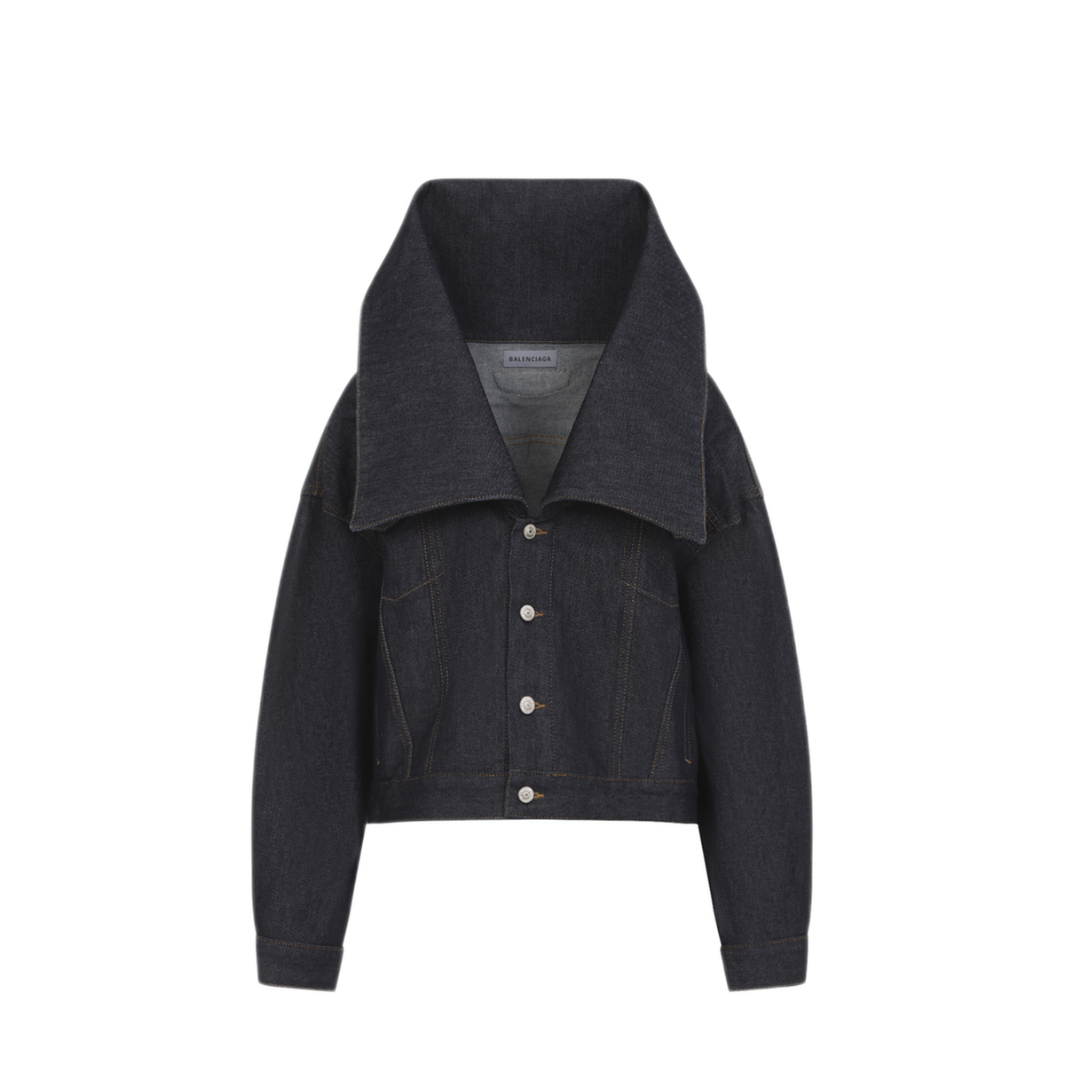 MAYFEYR - Balenciaga - Standing Collar Boxy Jacket - A00977TVWA44007
