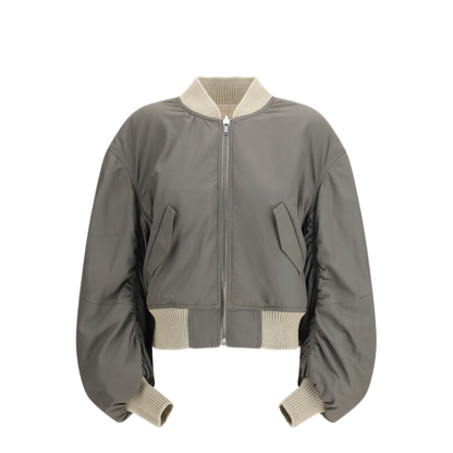 MAYFEYR - Rick Owens - Secchia Flight Bomber In Lamb Leather - RP01F674413835