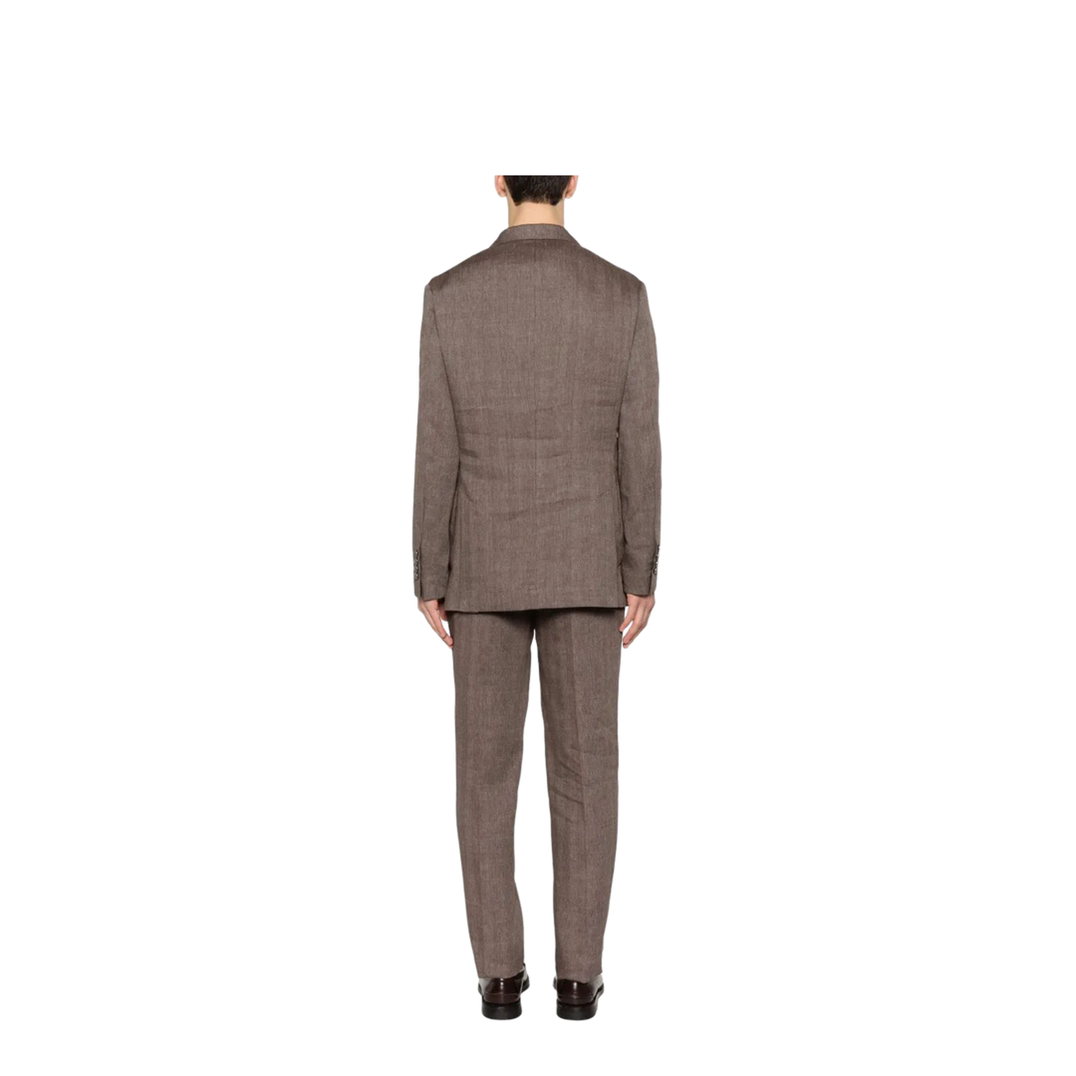 MAYFEYR - Brunello Cucinelli - Linen And Virgin Wool Chevron Leisure Suit - MZ408LDPH2