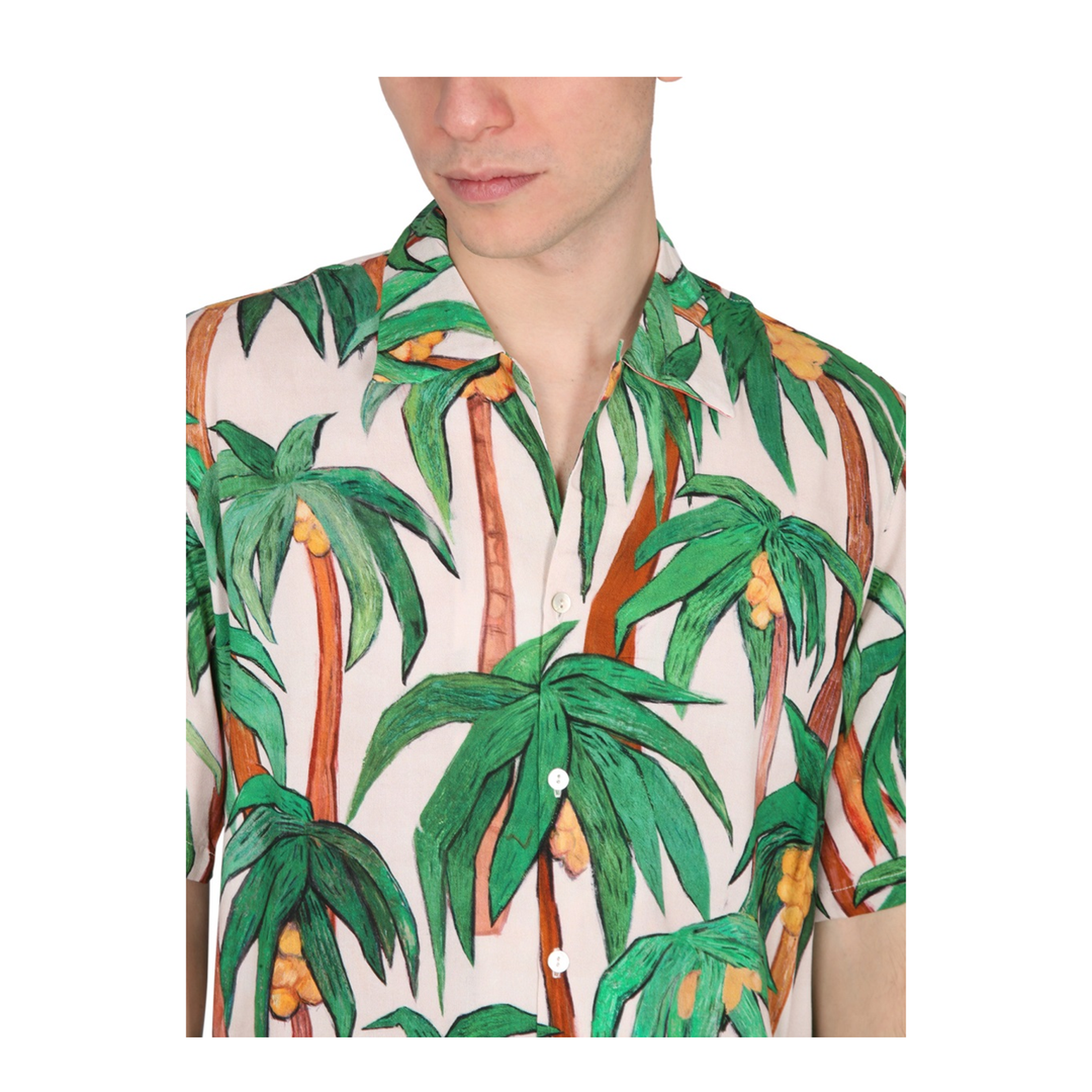 MAYFEYR - ENDLESS JOY - Palm Shirt - PALMASHIRTECRU
