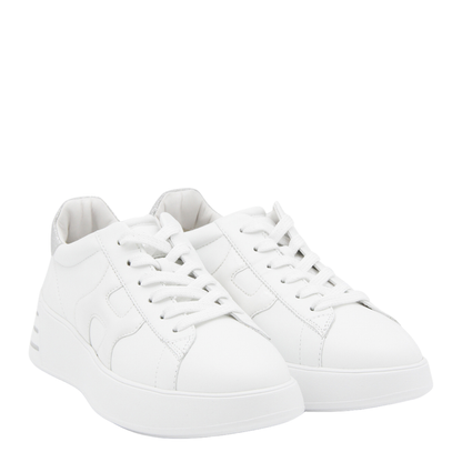 Sneakers Rebel White Silver