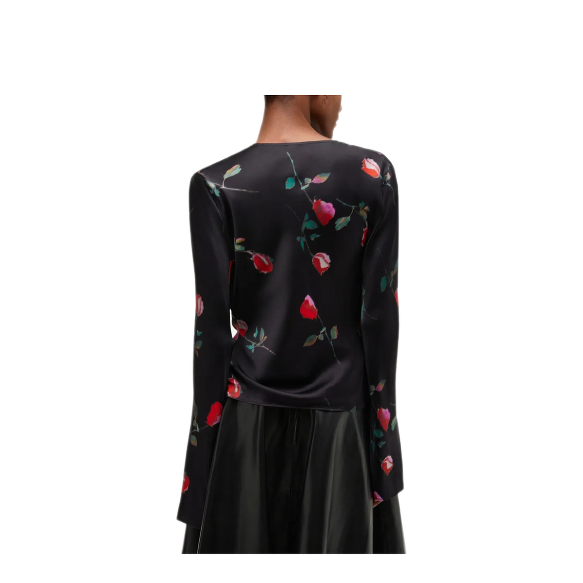 MAYFEYR - Ganni - Cowl Neckline Long Sleeve Shirt - A1040048099