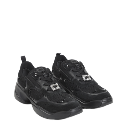 MAYFEYR - Roger Vivier - Run Mini Strass Lace-Up - RVW75645570VN8B999