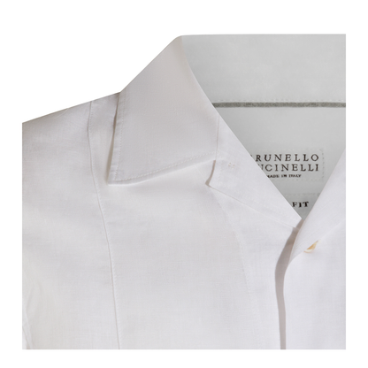 White Linen Shirt