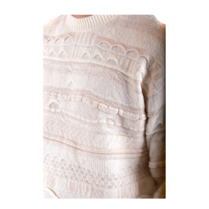 MAYFEYR - LANEUS - White Sweater - F4LAMAJP142010