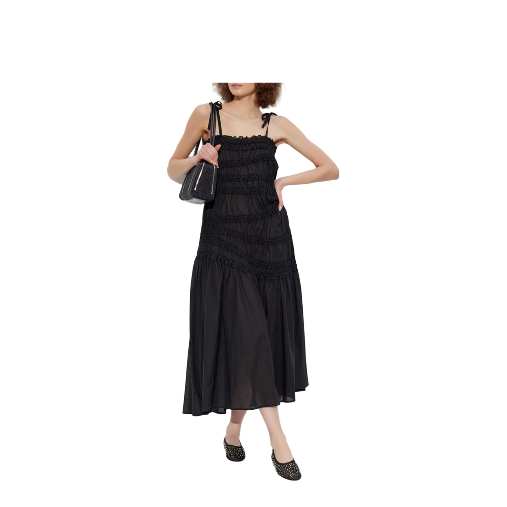 Midi Smock Point Dress