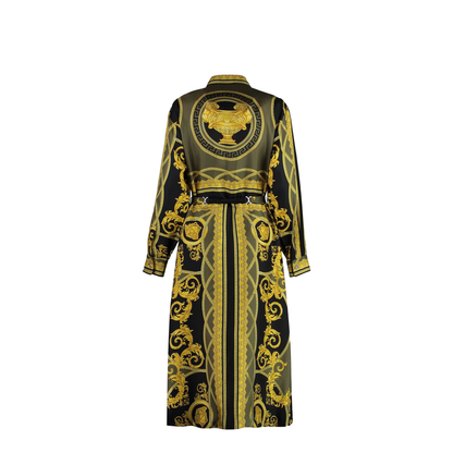 Printed Shirtdress