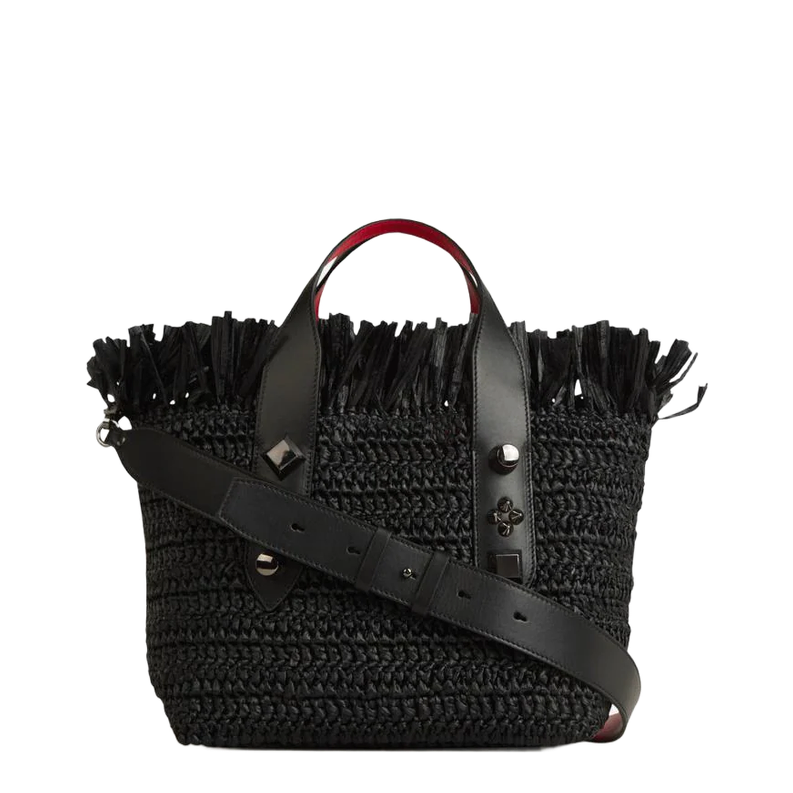 Raffia Crossbody Handbag