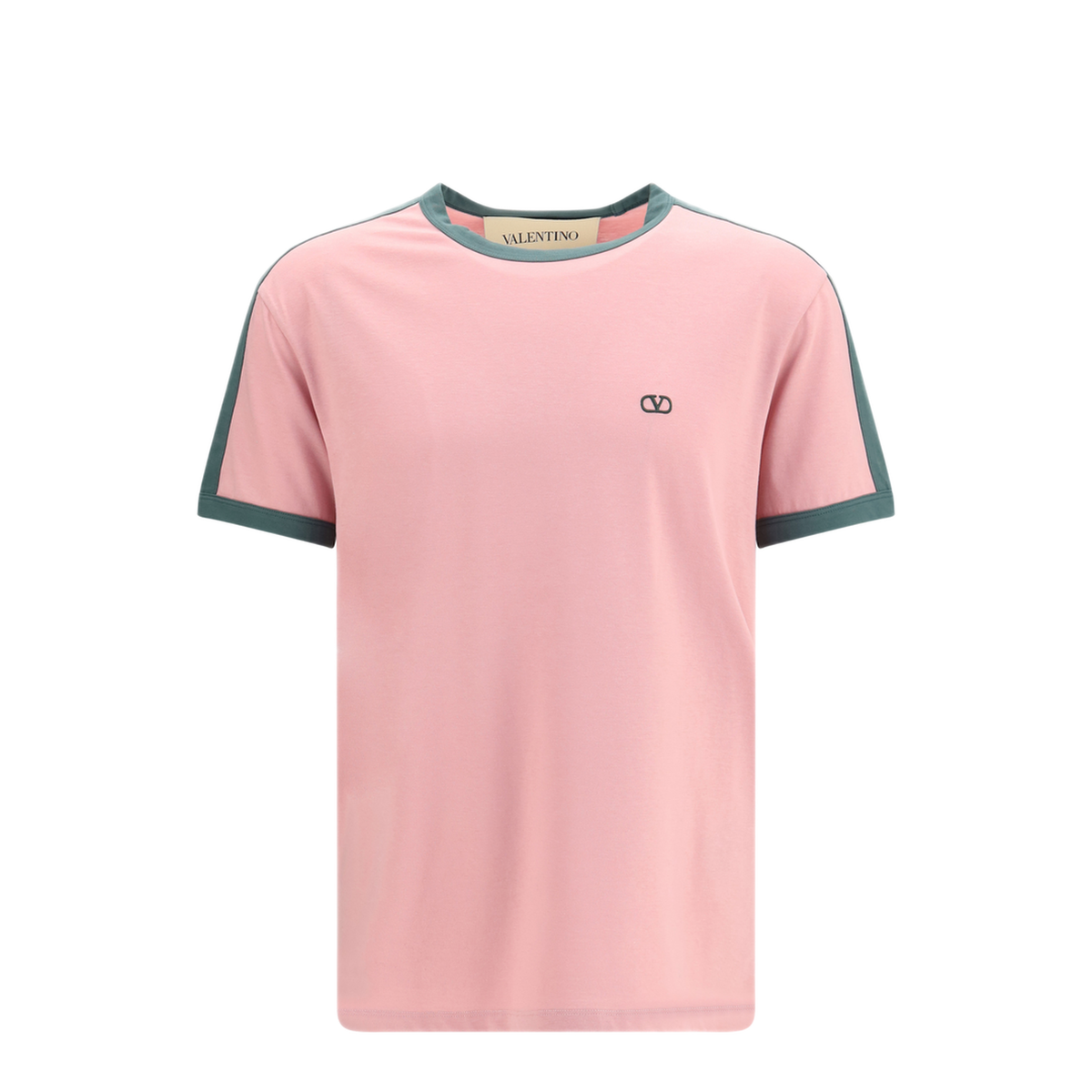 MAYFEYR - Valentino - Embroidered Logo Cotton Jersey T Shirt - 9V0MG10VBR61TP