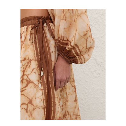 MAYFEYR - Zimmermann - Indra Midi Skirt - 8075SSS262CHTD