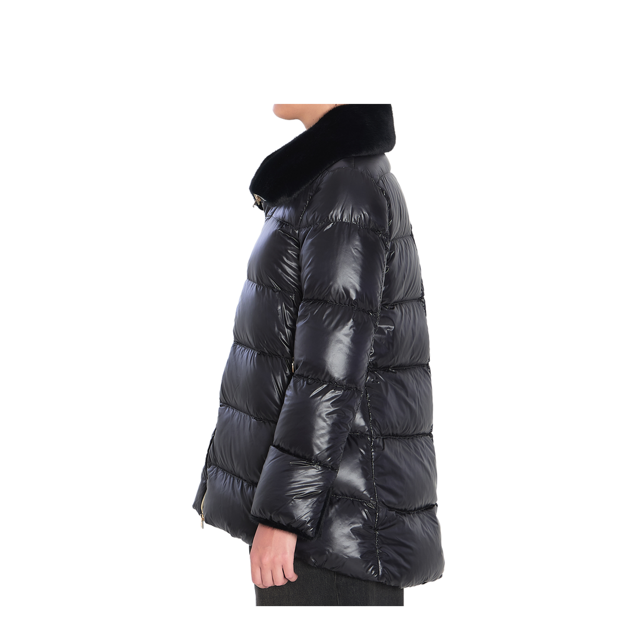MAYFEYR - Herno - Light Puffer With Collar Fur - PI002140D12017Z9300