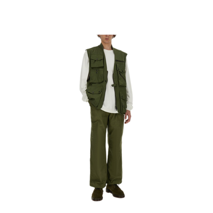 MAYFEYR - Needles - Vest With Pockets - OT091AOLIVE