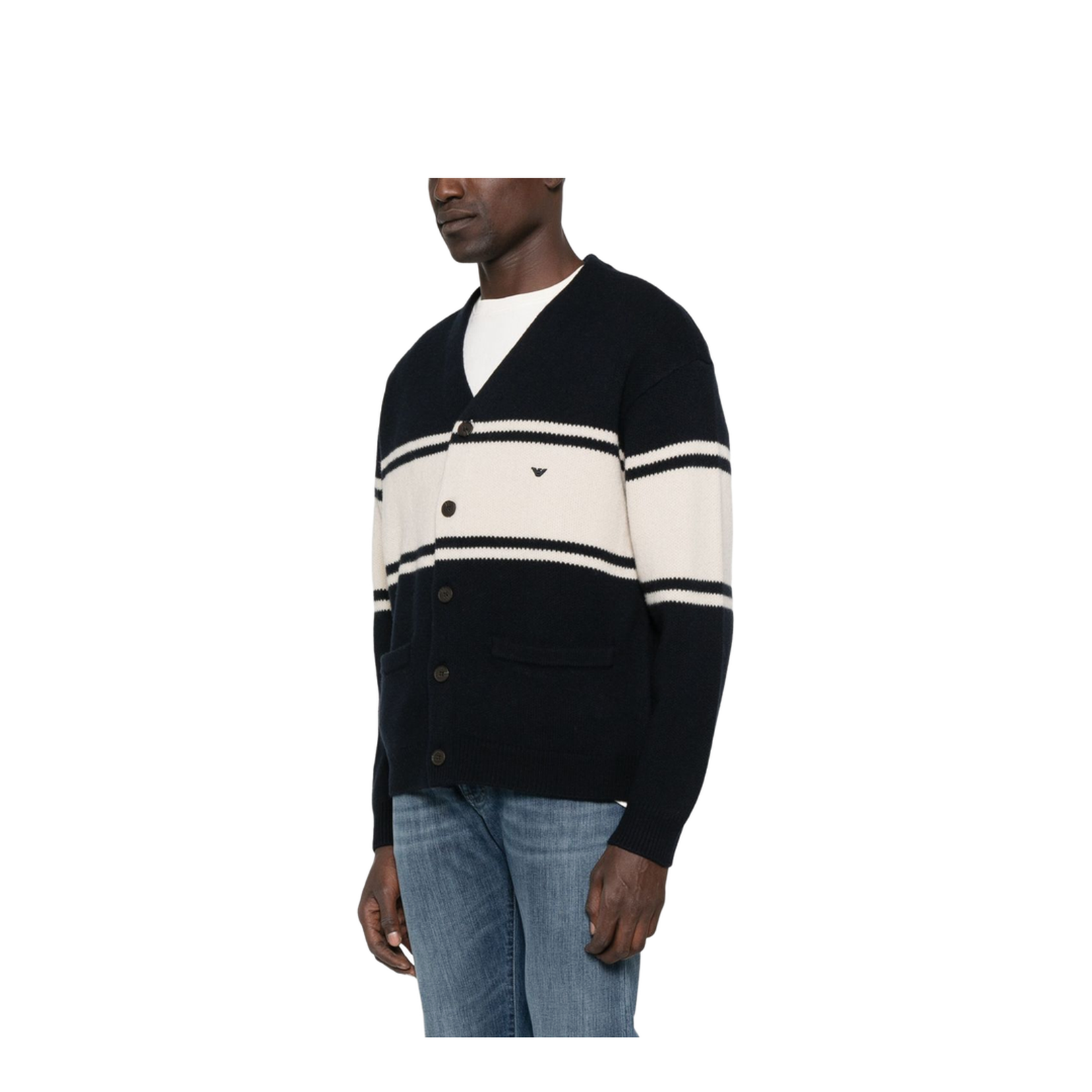 Wool V-Necked Cardigan